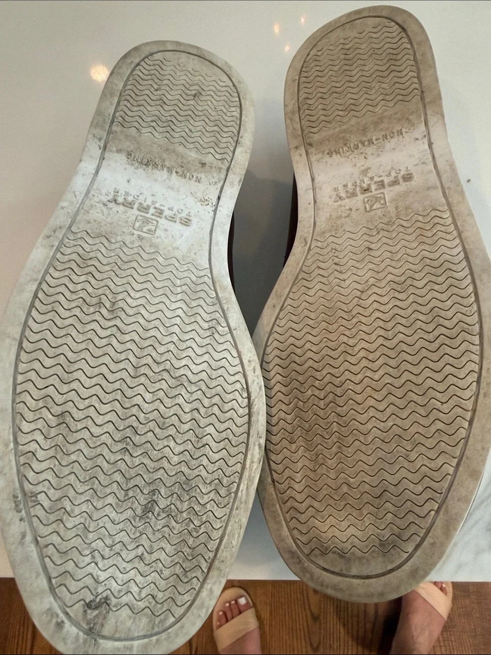 Sperry Top-Sider Brown Leather Boat Shoes